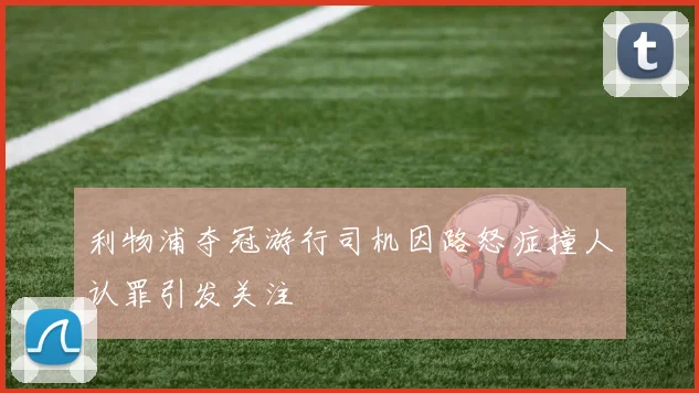 利物浦夺冠游行司机因路怒症撞人认罪引发关注