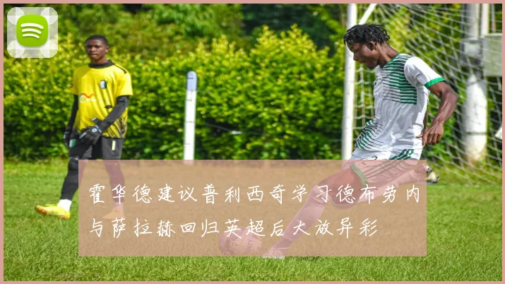 霍华德建议普利西奇学习德布劳内与萨拉赫回归英超后大放异彩